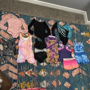 Sz 6-6x leotards and gymnastic sets